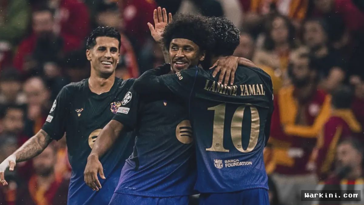 Barcelona Tekuk Galatasaray 4-1, Rekor Sempurna di Liga Champions Berlanjut