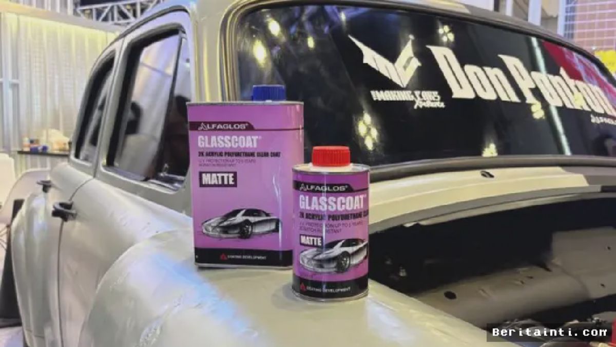 Alfaglos Rilis Glasscoat Matte di IMX 2026, Pelapis Cat Doff Kendaraan