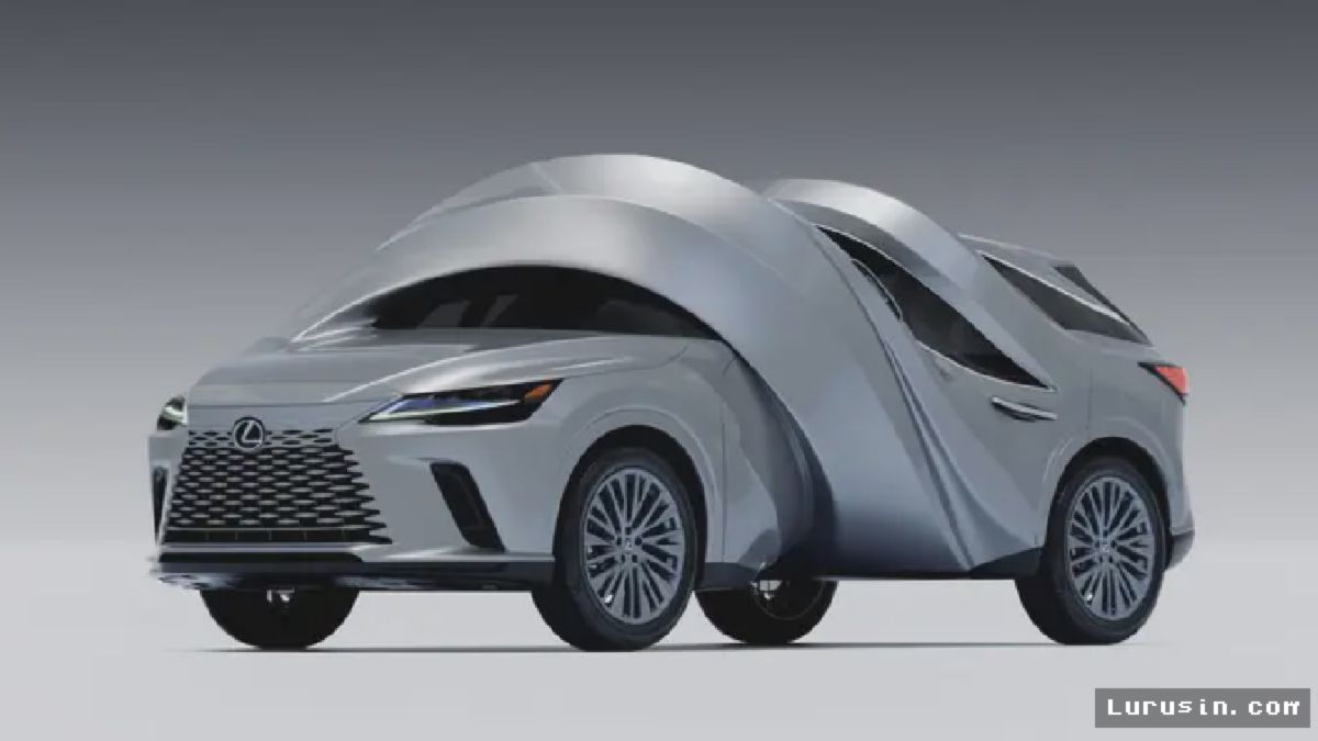Lexus dan MSCHF Pamerkan Patung Rx Twisted di Dunia Nyata