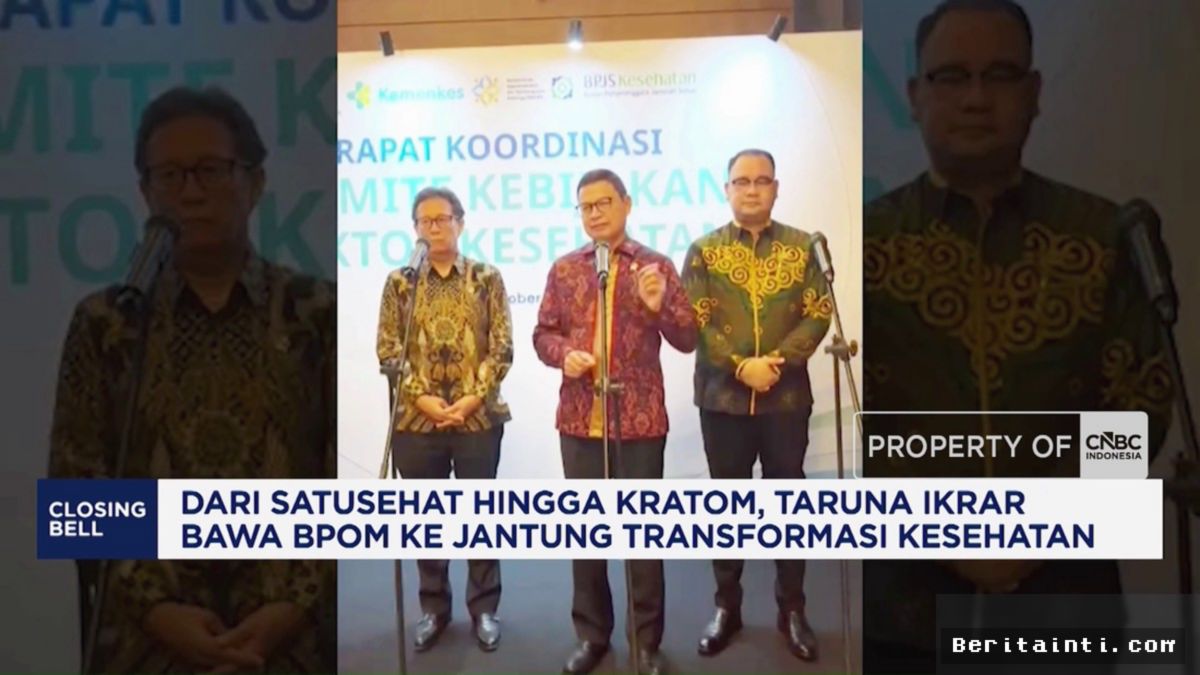 Taruna Ikrar Dorong BPOM ke Pusat Transformasi Kesehatan Nasional