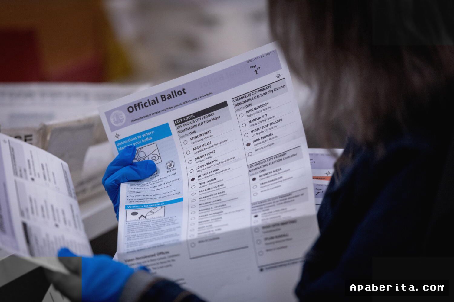 LA County Terima Subpoena Terkait Daftar Pemilih