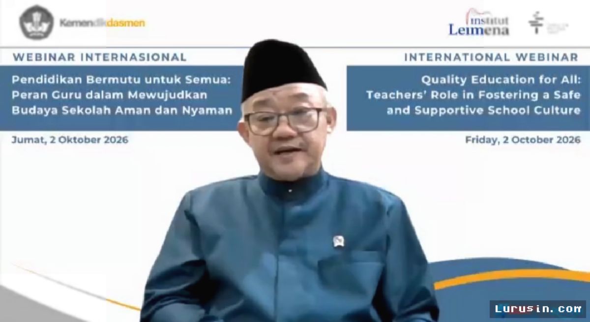 Mendikdasmen: Guru Kunci Utama Budaya Sekolah Aman dan Nyaman