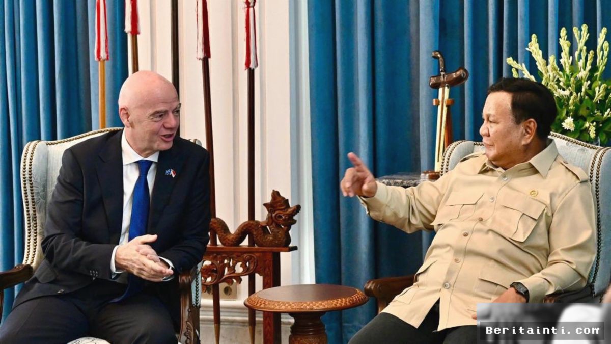 Infantino Ungkap Isi Pertemuan dengan Prabowo di Istana