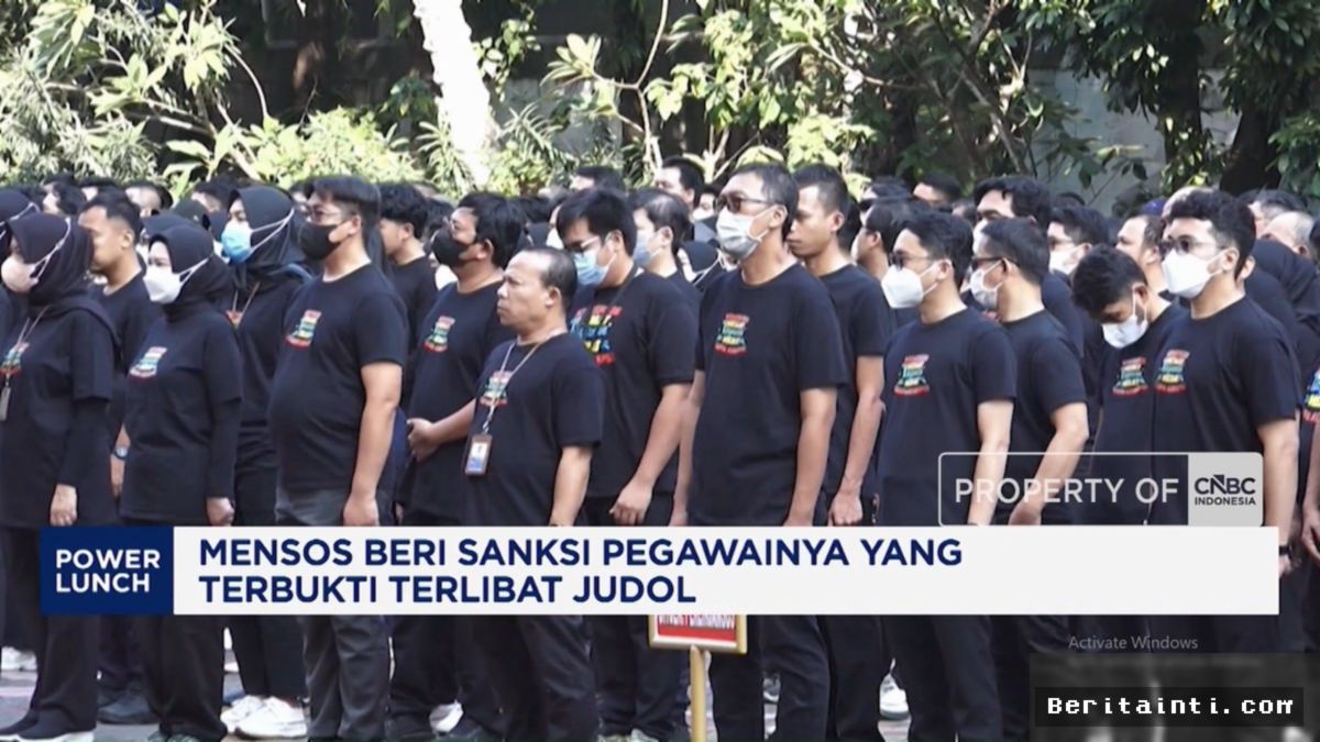 Mensos Jatuhkan Sanksi ke Pegawai yang Terlibat Judi Online