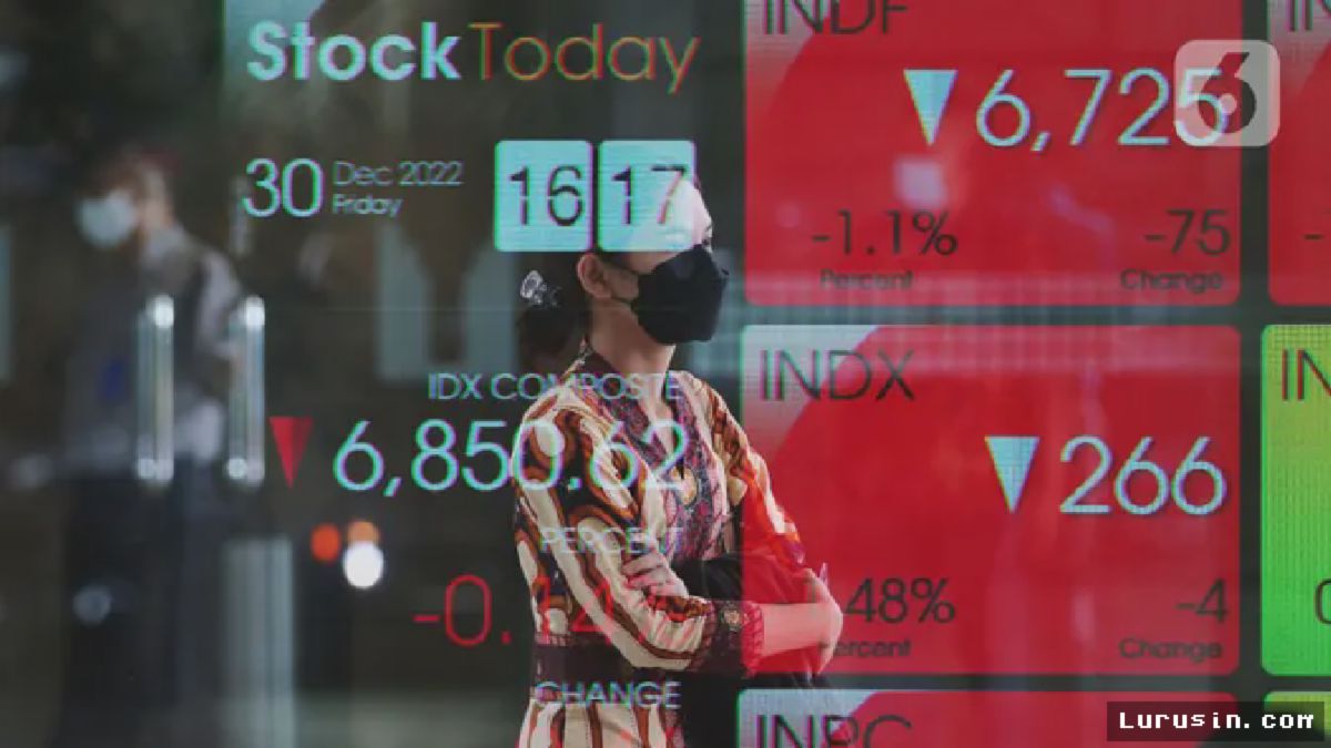 IHSG Ditutup Lesu 0,14 Persen di Akhir 2022
