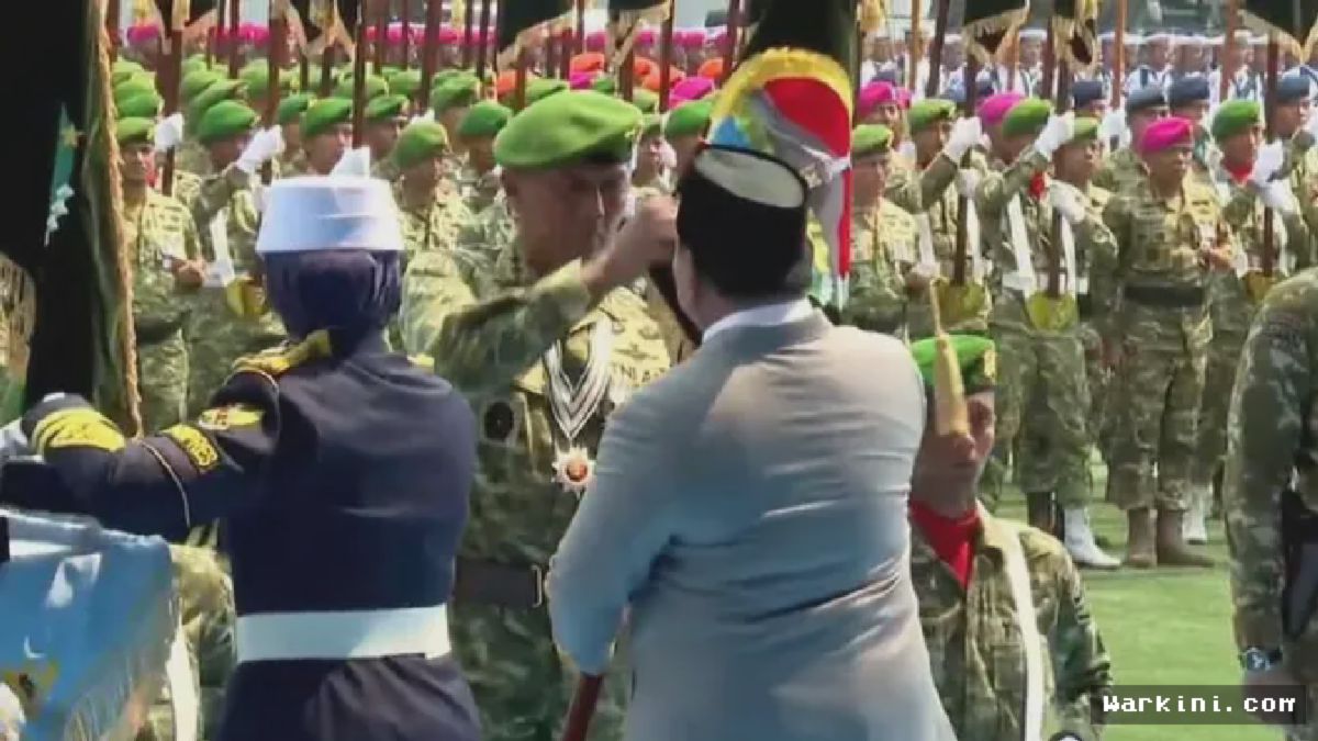 Pangdam Mataram Serahkan Tongkat Komando ke Pejabat Baru