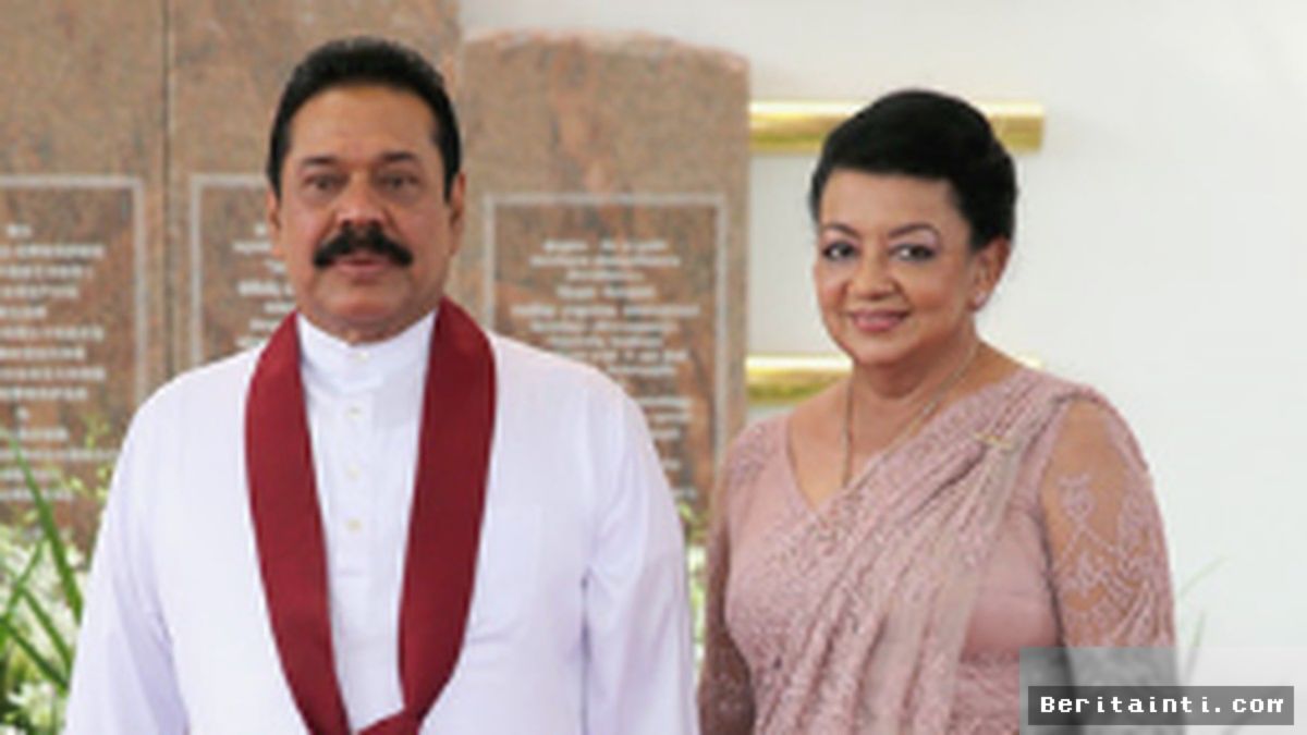 Ibu Negara Sri Lanka Ditangkap Dugaan Korupsi Dana Amal