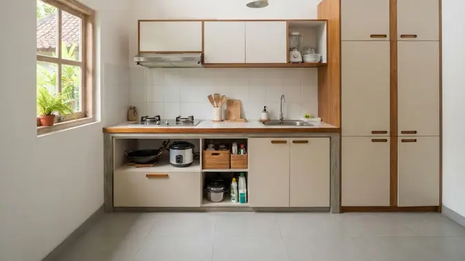 Dapur 2x2 Meter? Ini Trik Biar Nggak Sempit dan Tetap Estetik