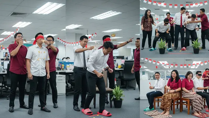 Lomba 17 Agustus Versi Anak Kantor: Idenya dari AI, Gokilnya Asli