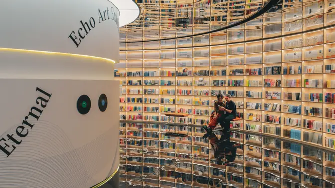 Toko Buku di Shenzhen Ini Viral, Estetiknya Bikin Lupa Pulang