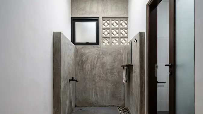 Desain Tempat Wudhu Industrial Anti Becek Viral di Kalangan Anak Muda