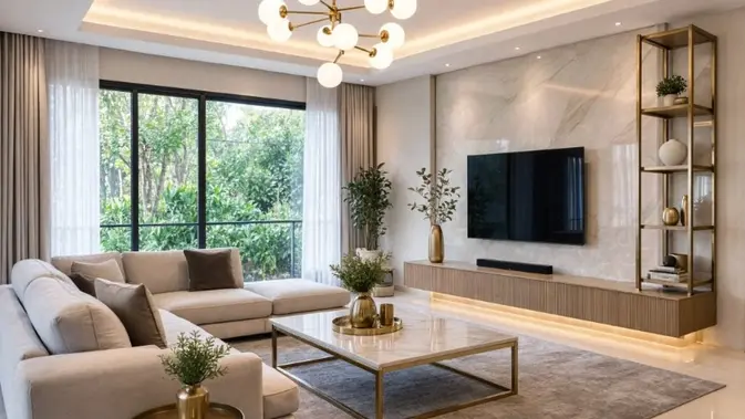 Logam di Interior: Dari Salfok Sampai Keliatan Mahal, Ini Caranya!