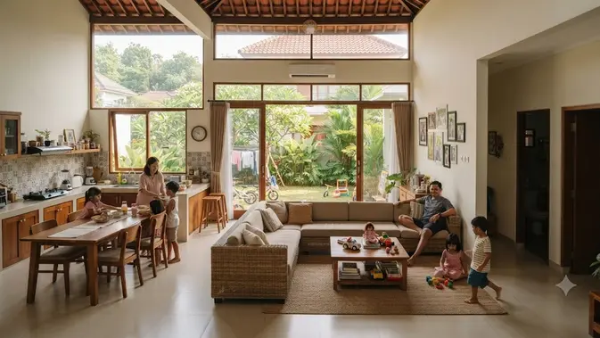 Rumah Family Friendly: Desain Nyaman yang Bikin Sekeluarga Betah