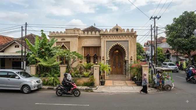 Rumah Gaya Timur Tengah: Estetik ala Negeri 1001 Malam