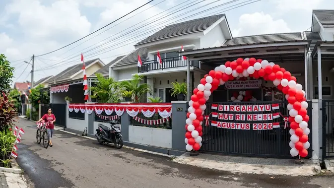 Dekorasi Pagar 17 Agustus Auto Jadi Pusat Perhatian, Gas Pol!