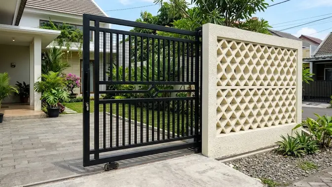 Roster dan Besi Hollow: Duo Pagar Rumah yang Bikin Tetangga Salfok
