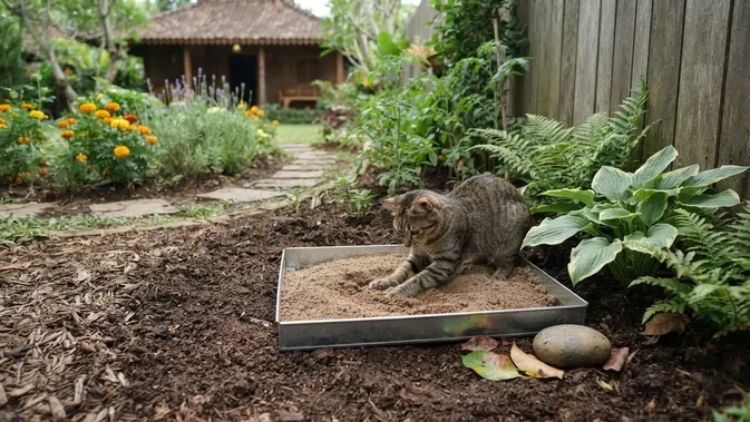 Kucing Suka Gali Tanaman? Ini Solusi Anti Panik buat Cat Parents