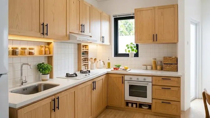 Dapur 2x2 Meter Auto Aesthetic? Ini Tips Desain Anti Sumpek