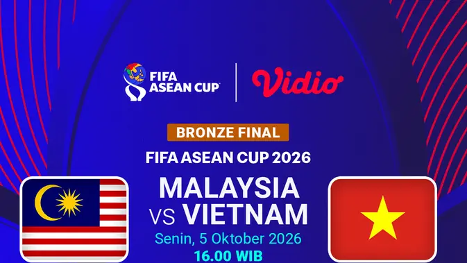 Malaysia vs Vietnam: Duel Perebutan Medali Perunggu ASEAN Cup 2026