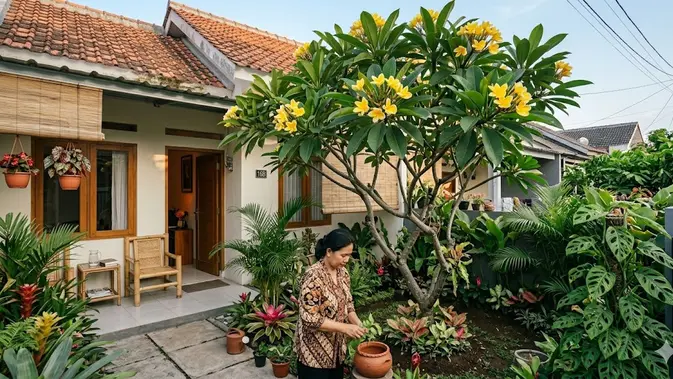 Pohon Kamboja Auto Bikin Halaman Adem, Ini 6 Andalan Gen Z