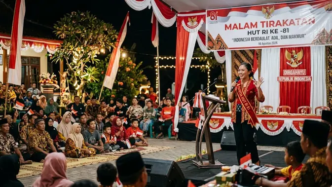 Plot Twist Malam 17 Agustus: MC Tirakatan Kini Dibuat AI, Bestie!