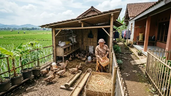Ide Ternak Mini di Pekarangan Sempit, Cuan dari Bebek Petelur