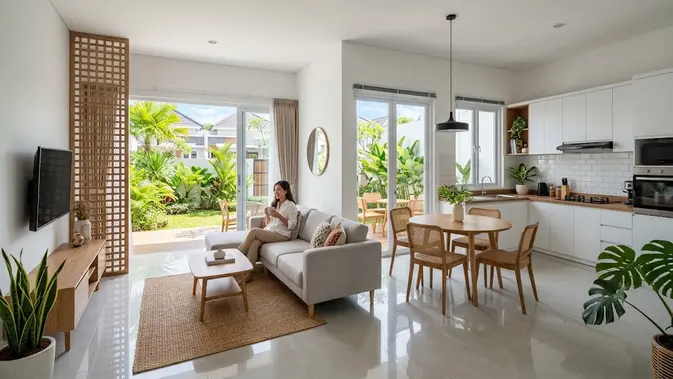 9 Desain Rumah Tipe 50 yang Bikin Kelihatan Lega dan Kekinian