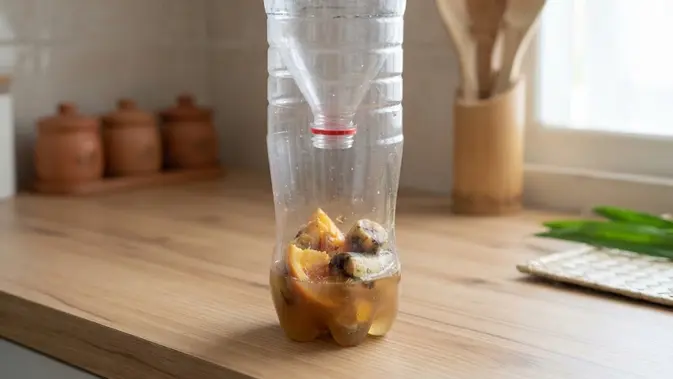 Botol Bekas Jadi Senjata Anti Lalat, Ide Simpel yang Viral
