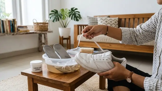 Sepatu Putih Tetap Kinclong: Trik Perawatan yang Nggak Ribet