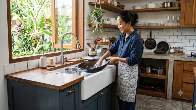 Farmhouse Modern: Dapur Lo Bakal Auto Jadi Favorit Keluarga