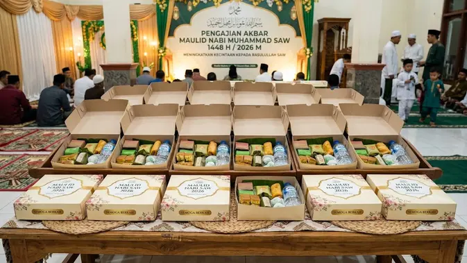 Ide Snack Box Pengajian Maulid Nabi yang Estetik dan Fungsional