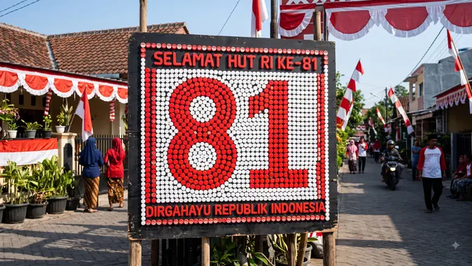 Tutup Galon Bekas Auto Aesthetic: Ide Hiasan 17 Agustus Low Budget!