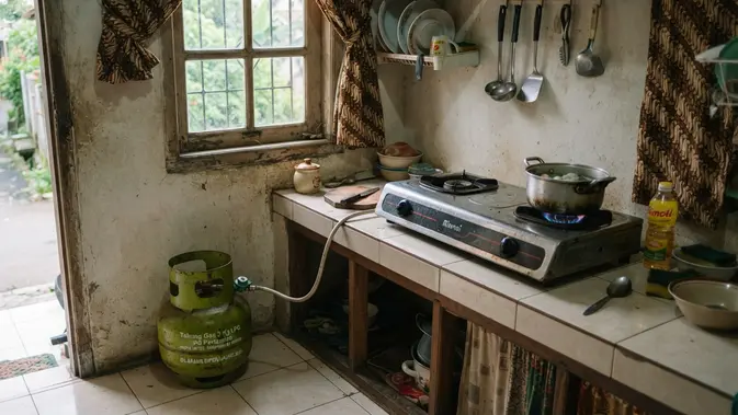 Gas LPG di Dapur Bisa Meledak? Simpan Begini Biar Aman
