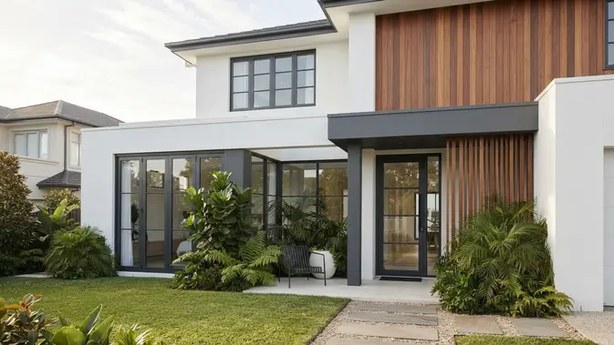 Warna Kusen Ini Auto Bikin Rumah Kayak Rumah Orang Kaya