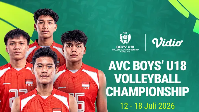 AVC Boys U18: Panggung Talenta Muda Voli Asia Bergulir