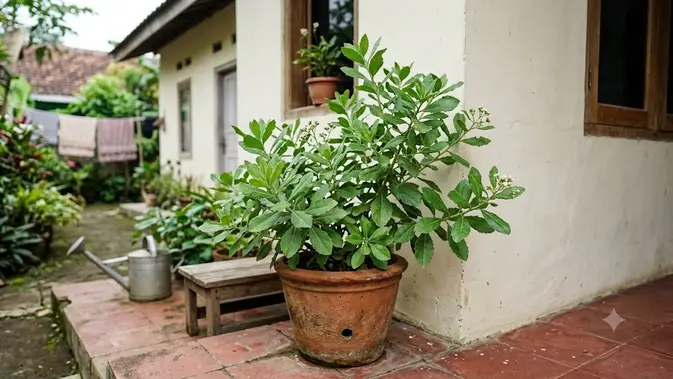 Tanam Beluntas dari Stek Batang, Solusi Kebun Mini di Halaman Sempit