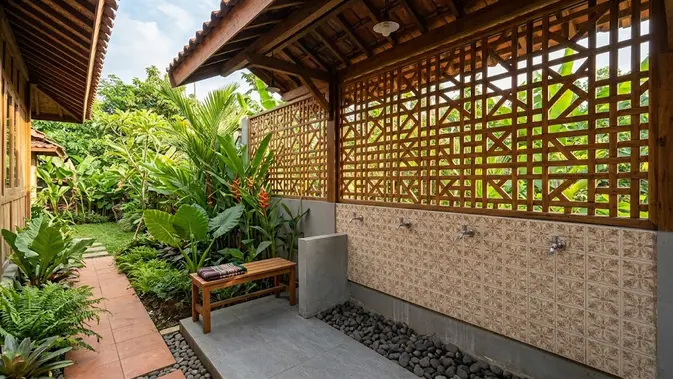 Dinding Roster buat Tempat Wudhu Rumah: Estetik, Adem, Auto Betah