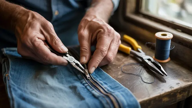 Resleting Jaket Lepas? Fix dalam 5 Menit, Gak Perlu Beli Baru
