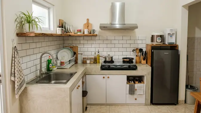 Dapur Kecil Tetap Kece: Trik Muat Area Masak dan Cuci Sekaligus