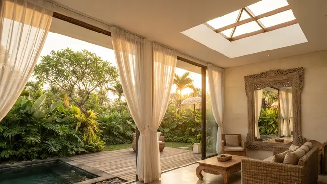 7 Elemen Wajib Biar Rumah Lo Kayak Vila di Bali