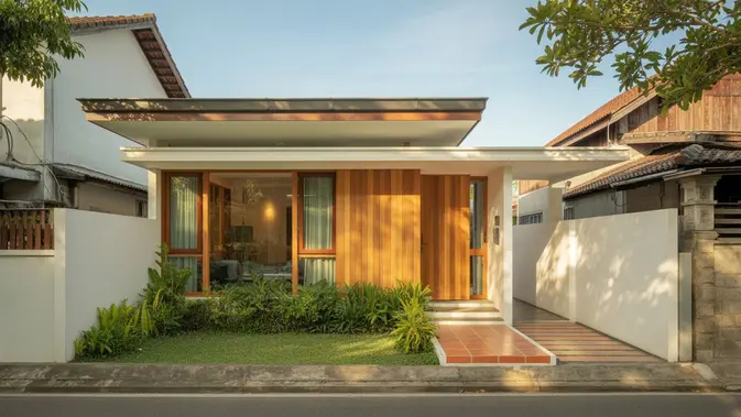 Desain Rumah 6x9 Meter 2 Kamar Tidur, Mungil Tapi Tetap Aesthetic!