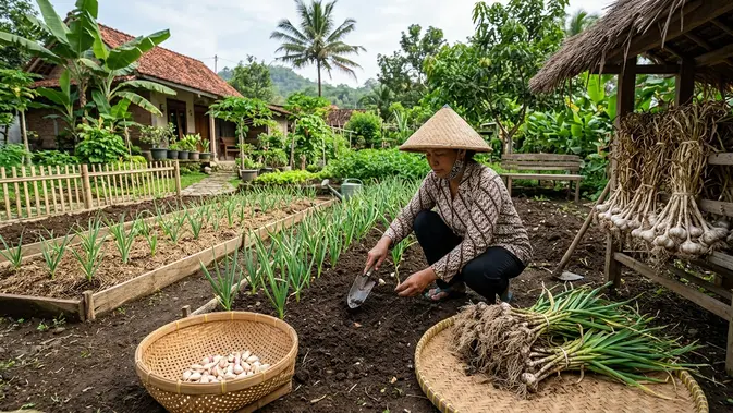 Panduan Lengkap Menanam Bawang Putih Sampai Panen Melimpah