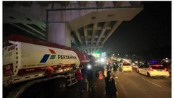 Polisi Tetapkan Sopir Dan Kernet Truk Tangki Pertamina Jadi Tersangka Kecelakaan Maut Di Cibubur