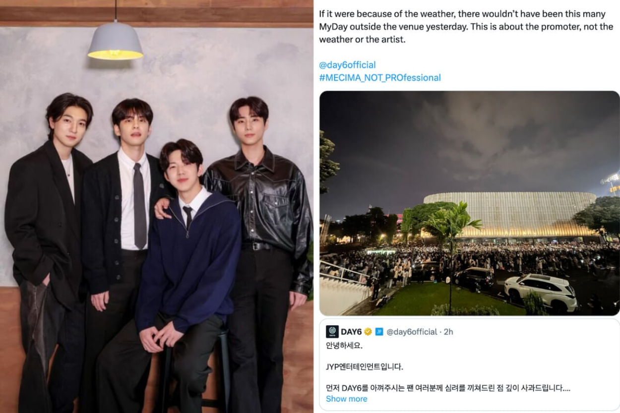 Yang Sebenarnya Terjadi Pada Konser DAY6 di Jakarta: JYP Minta Maaf, Penggemar Kecewa, Salah Siapa?