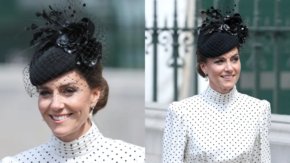 Mewah Tapi Merakyat! Kate Middleton Tampil Stunning Serba Putih di Acara VE Day 