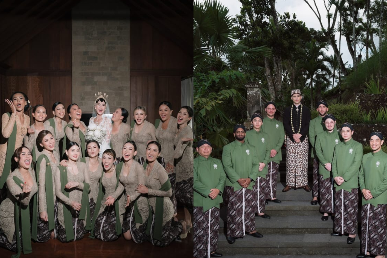 Pesta Cinta Luna Maya dan Maxime Bouttier di Bali, Siapa Saja Bridesmaid dan Groomsmen Mereka?