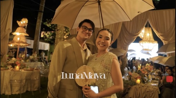 Ketahuan! Gisel dan Cinta Brian Makin Lengket di Nikahan Luna Maya 