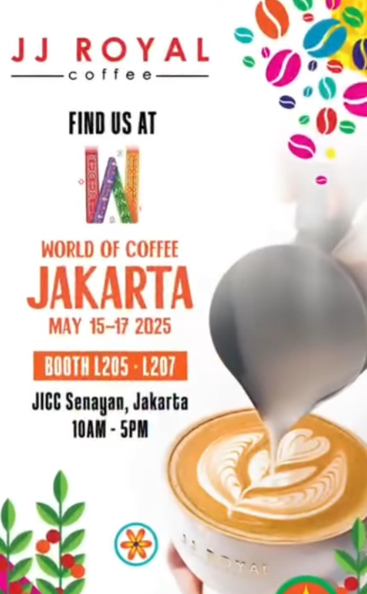 JJ Royal Coffee di World of Coffee 2025 Jakarta: Pilihan Mewah dan Elegan Favorit Para Penggemar Kopi Wanita