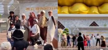 Bikin Malu! Turis Indonesia Joget di Kuil Suci Wat Paknam Thailand, Tuai Kecaman
