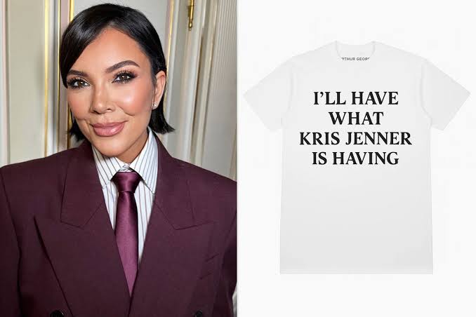 Berkat Facelift Viral, Kris Jenner Rilis Kaus Bareng Rob Kardashian! gbr